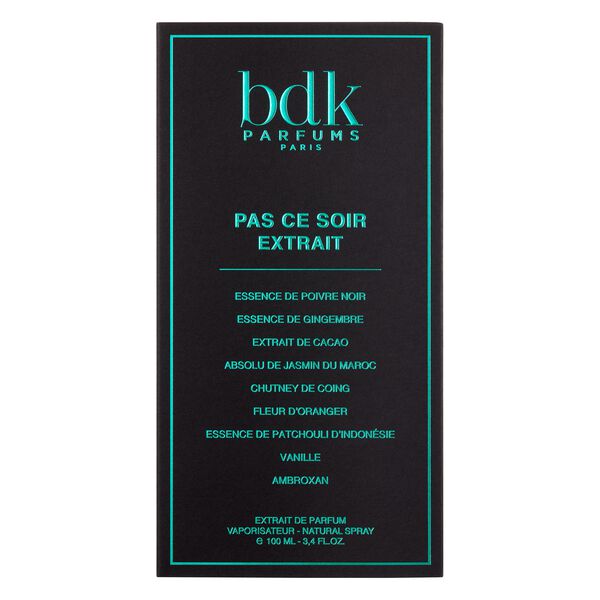 PAS CE SOIR EXTRAIT - Eau de Parfum 100 M