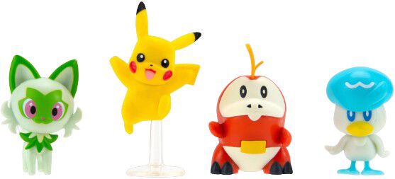 Pokemon battle figure 4pk