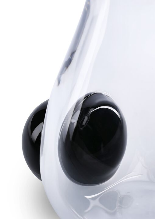 Silhouette Vase H36 cm klar