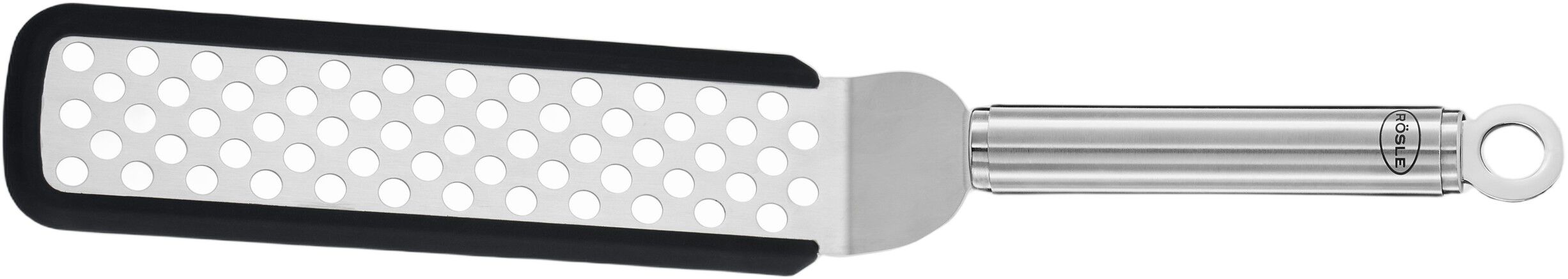 Palet med huller og kn&aelig;k 32 cm St&aring;l/Silikone