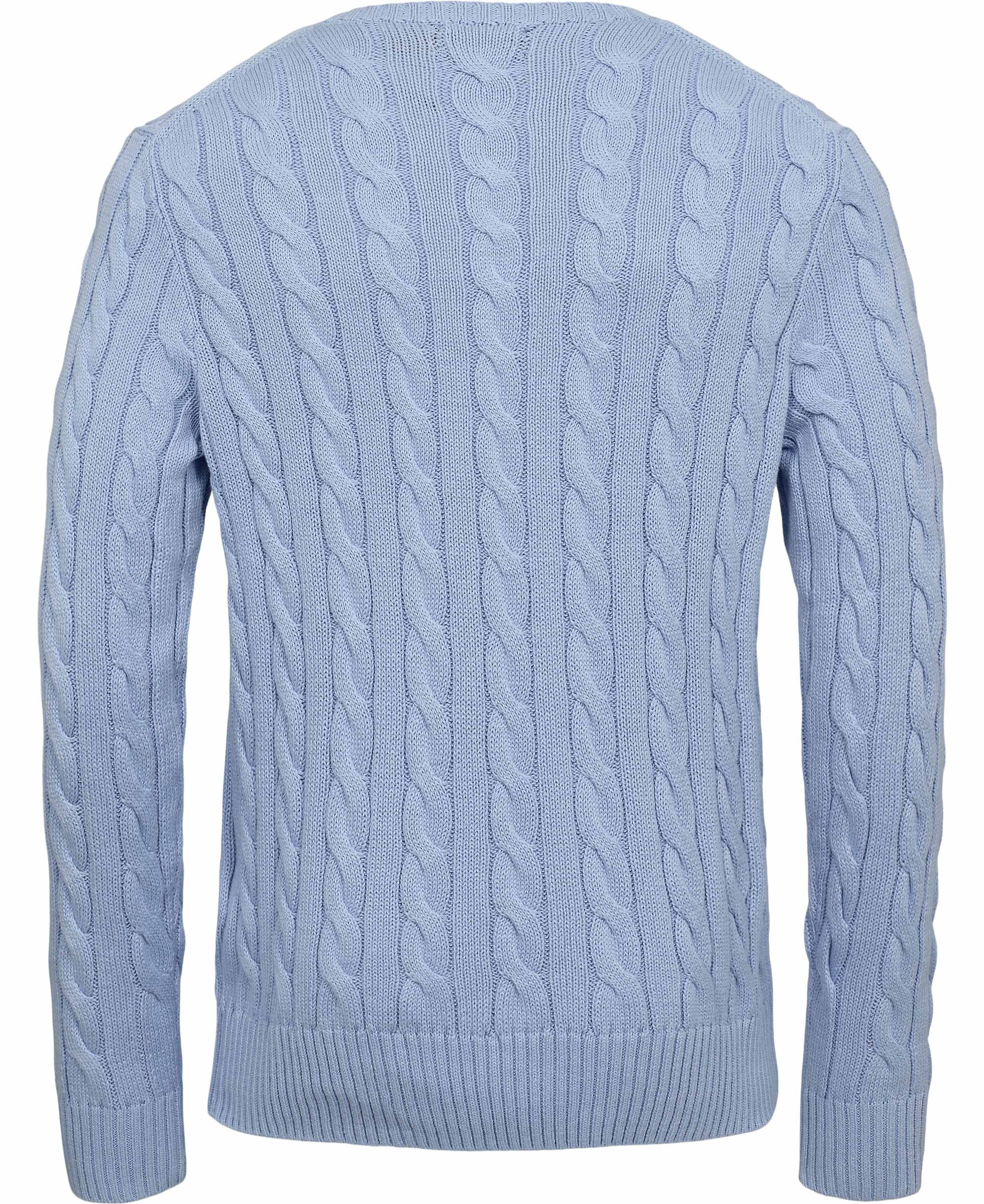 Cable-Knit Cotton Sweater