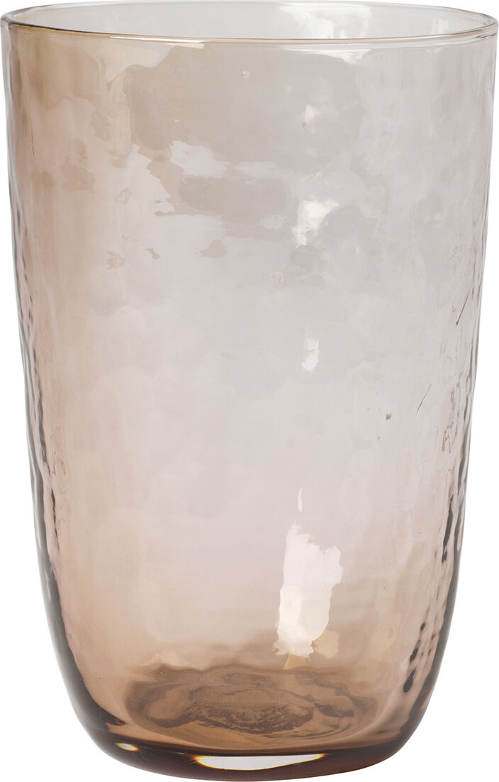 DRIKKEGLAS 'HAMMERED'