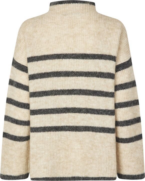 Ovalis Mohair Blend Knit T-Neck