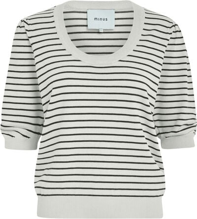 Pam Striped Knit T-Shirt