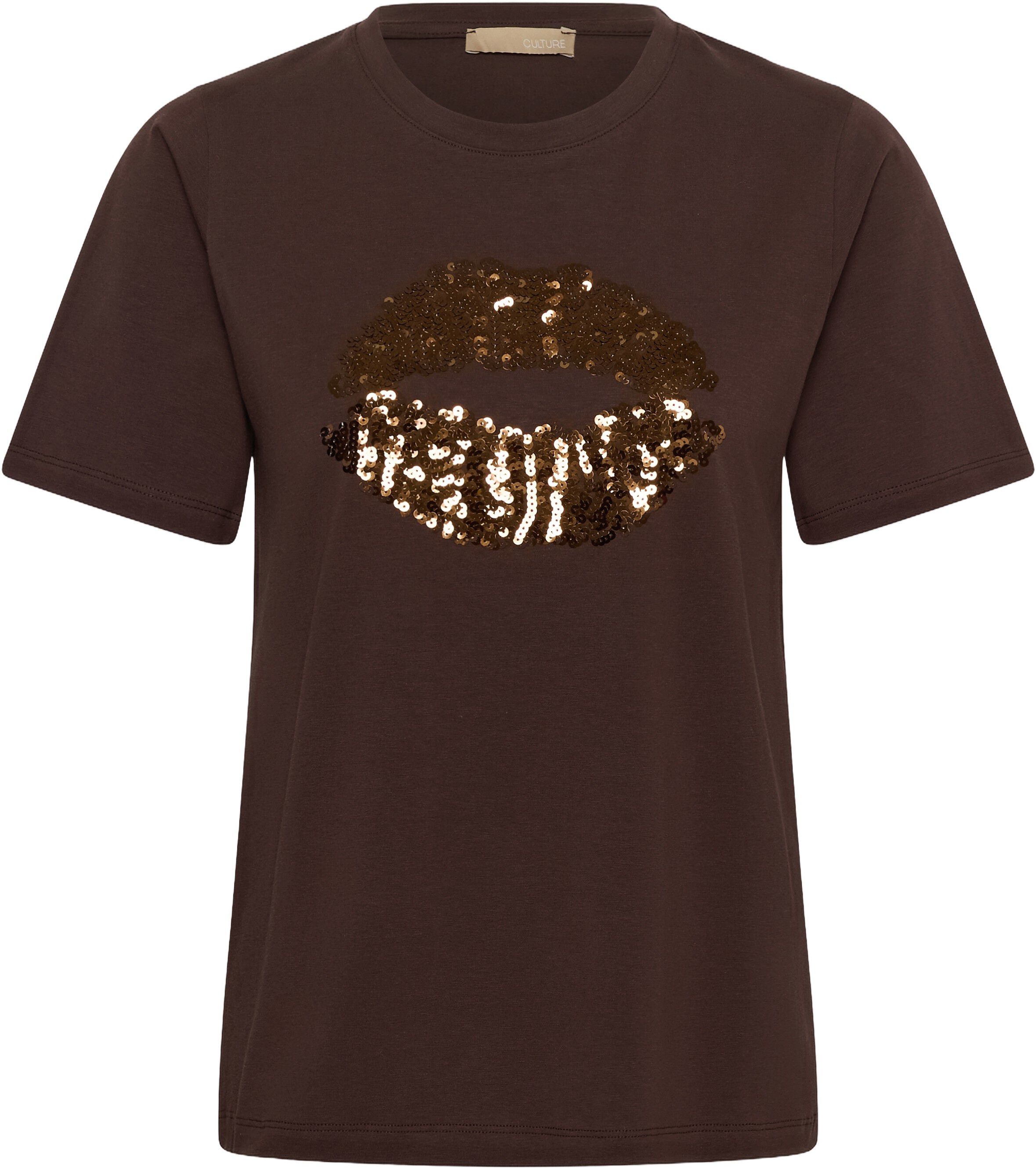CUBREE GITH SEQUIN T-SHIRT