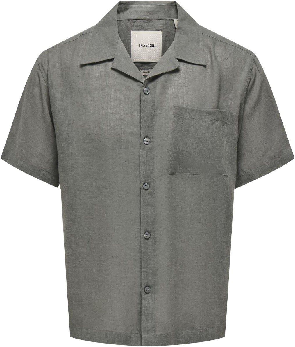 ONSLAURENCE RLX RESOR SS LINENBLEND