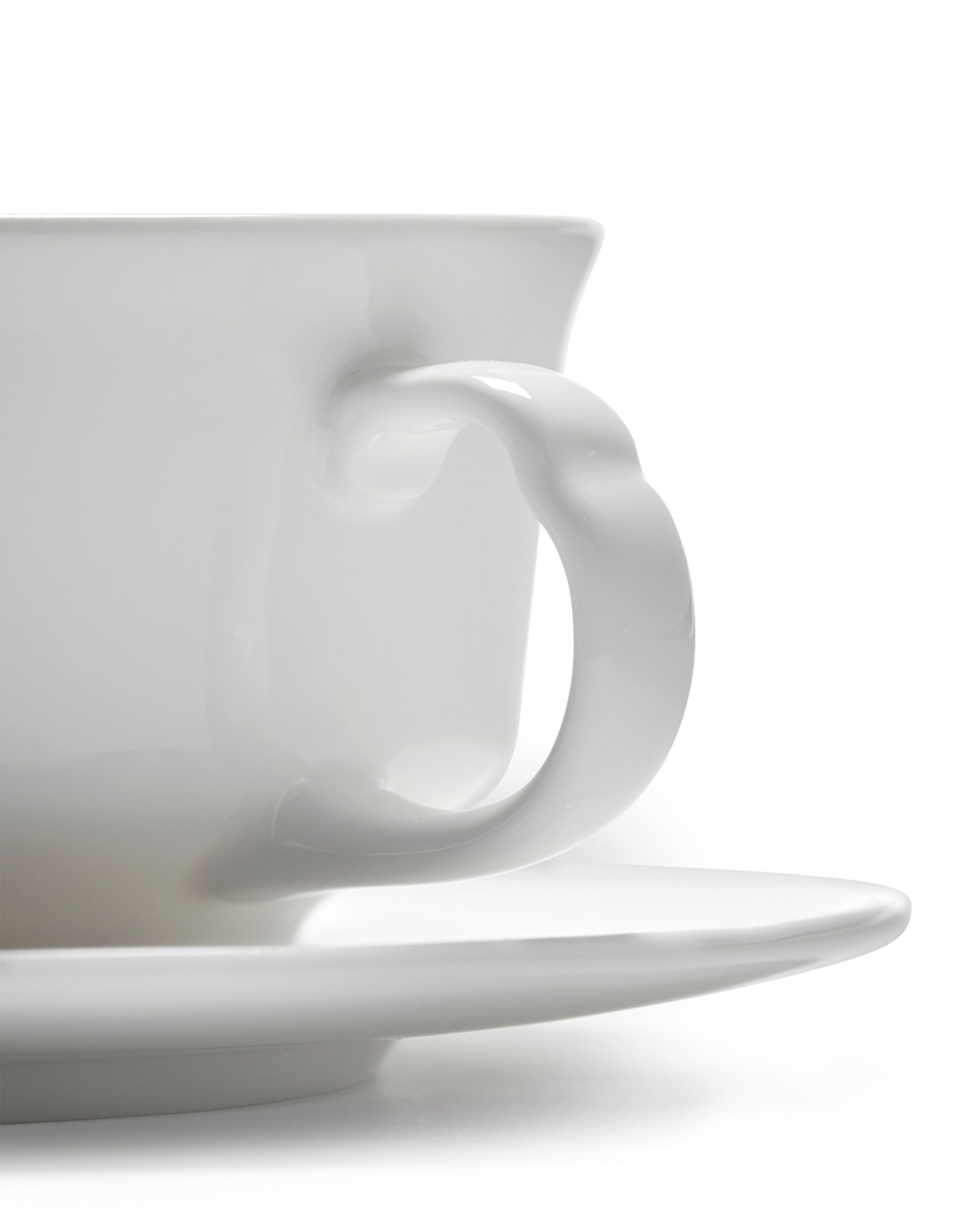 COFFEE CUP WHITE SILHOUETTE