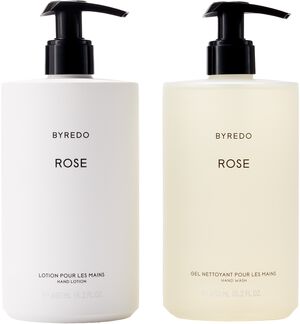 BYR HAND WASH & LOTION SET ROSE H25