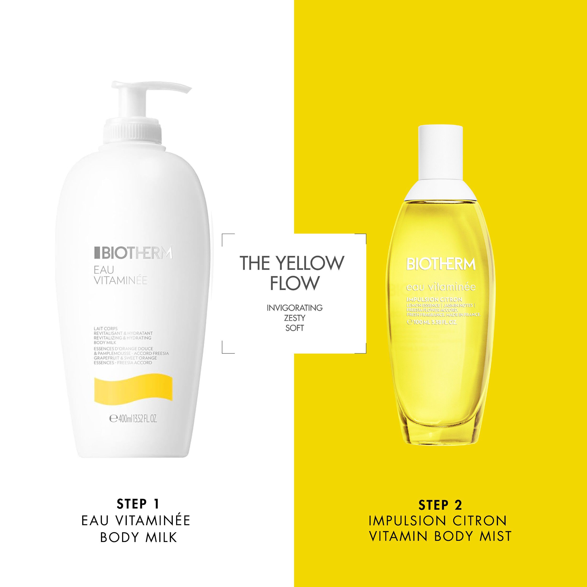 Eau Vitamin&eacute;e Impulsion Citron Body Mist