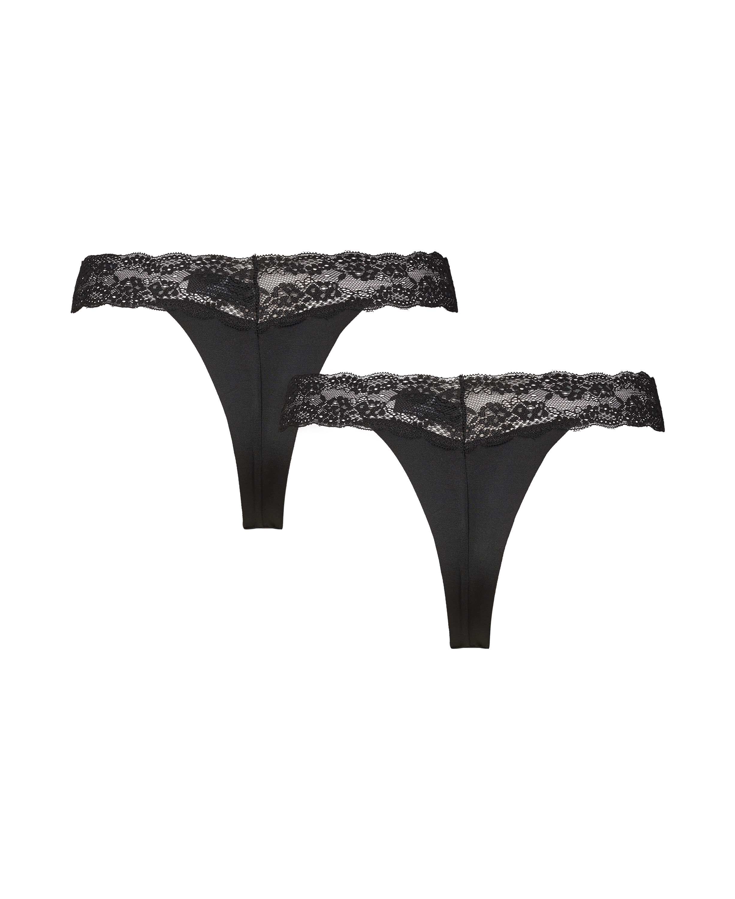 Maise 4 lace string 2-pack