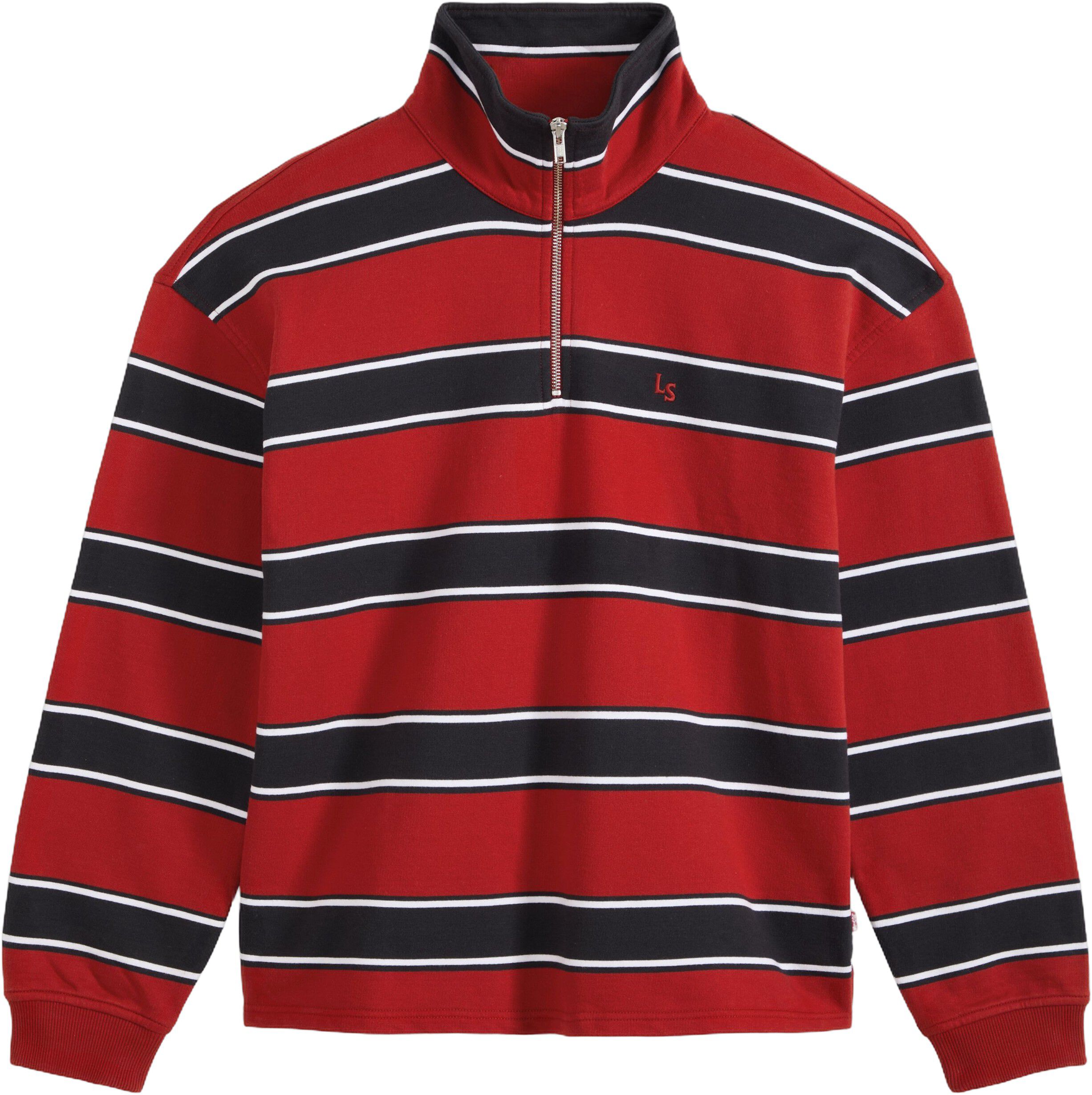 CAMERON 1/4 ZIP HAMERSLEY STRI