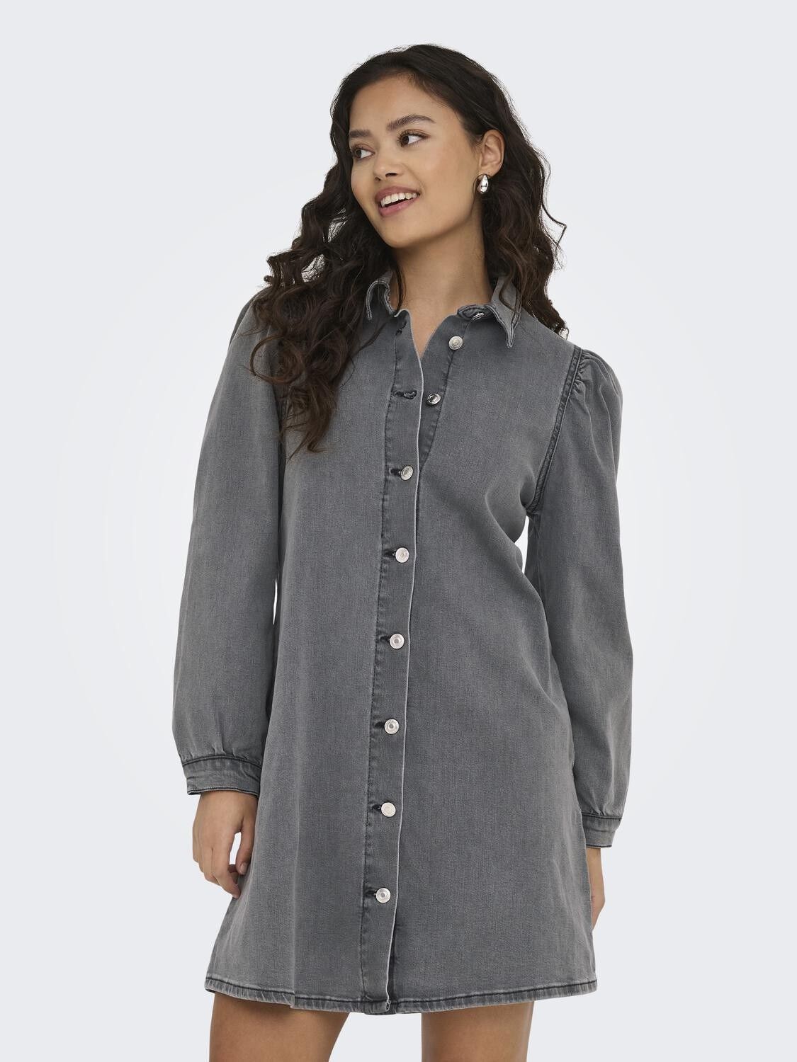 ONLALMA L/S DRESS DNM CRO