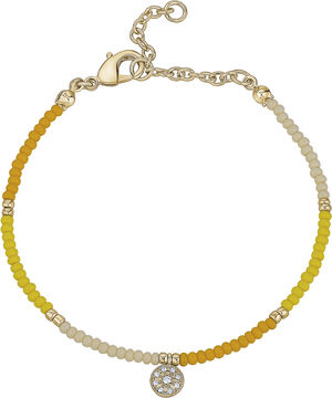 Global Goal #7 Energy Medallion Beaded Bracelet