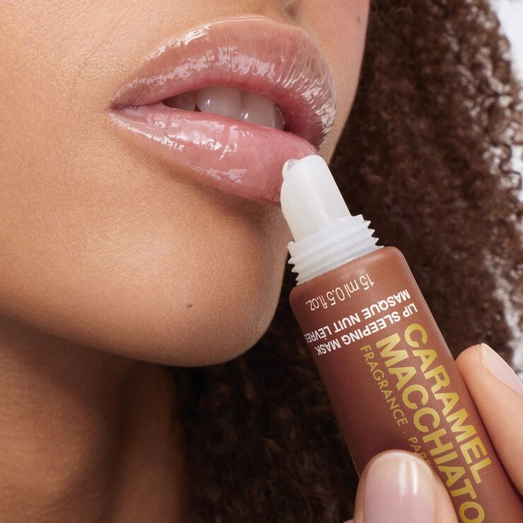 Lip sleeping mask Caramel macchiato - Natlæbemaske Karamel macchiato