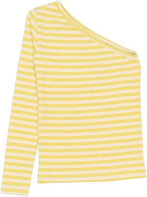 TNMoore One Shoulder L_S Rib Tee