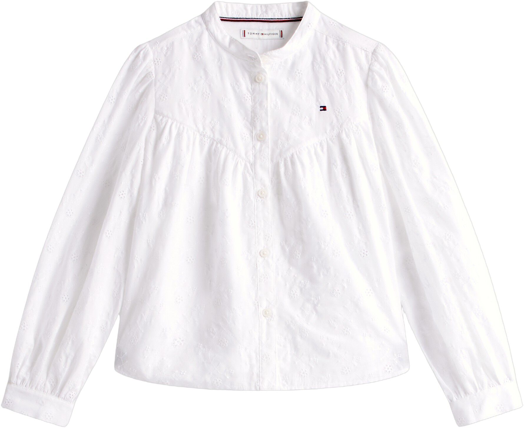 Regular Fit Broderie Anglaise Shirt
