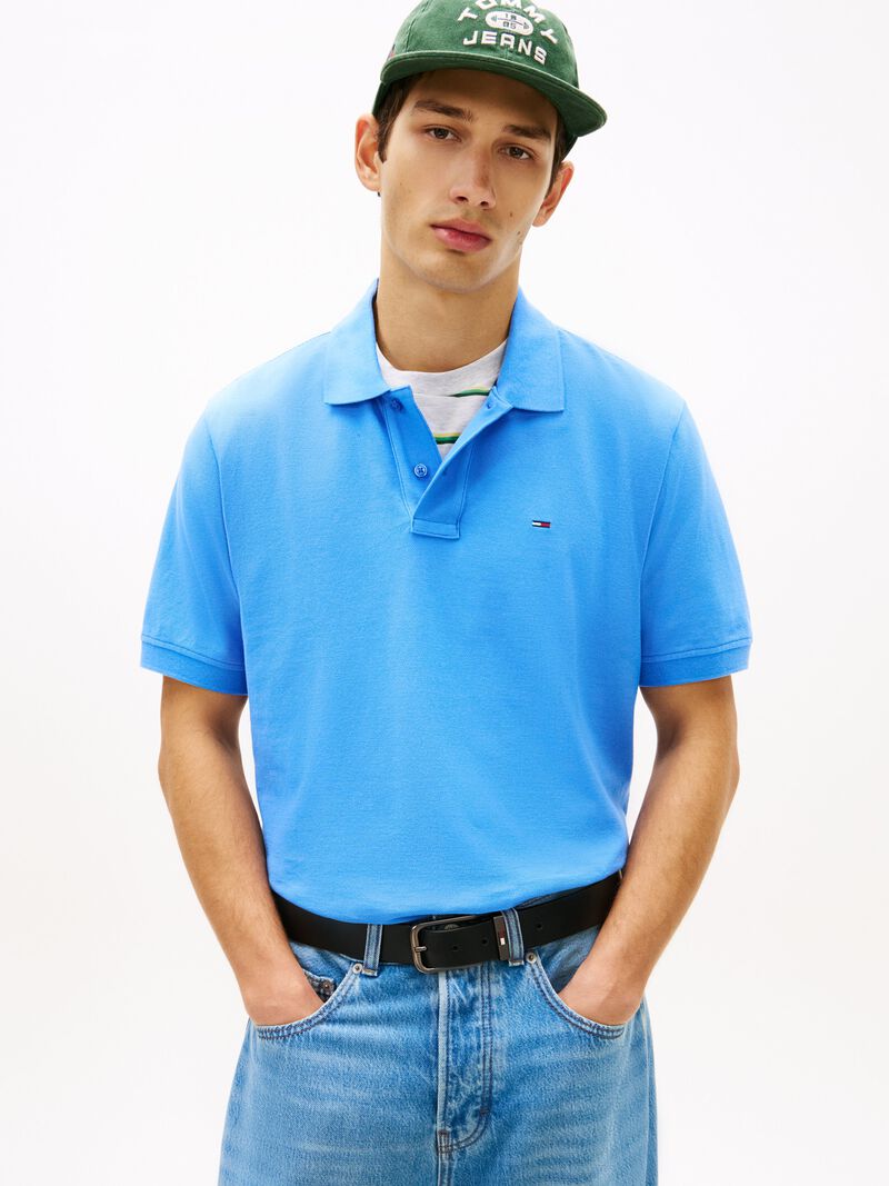Hilfiger Flag Regular Fit Pique Polo Shirt