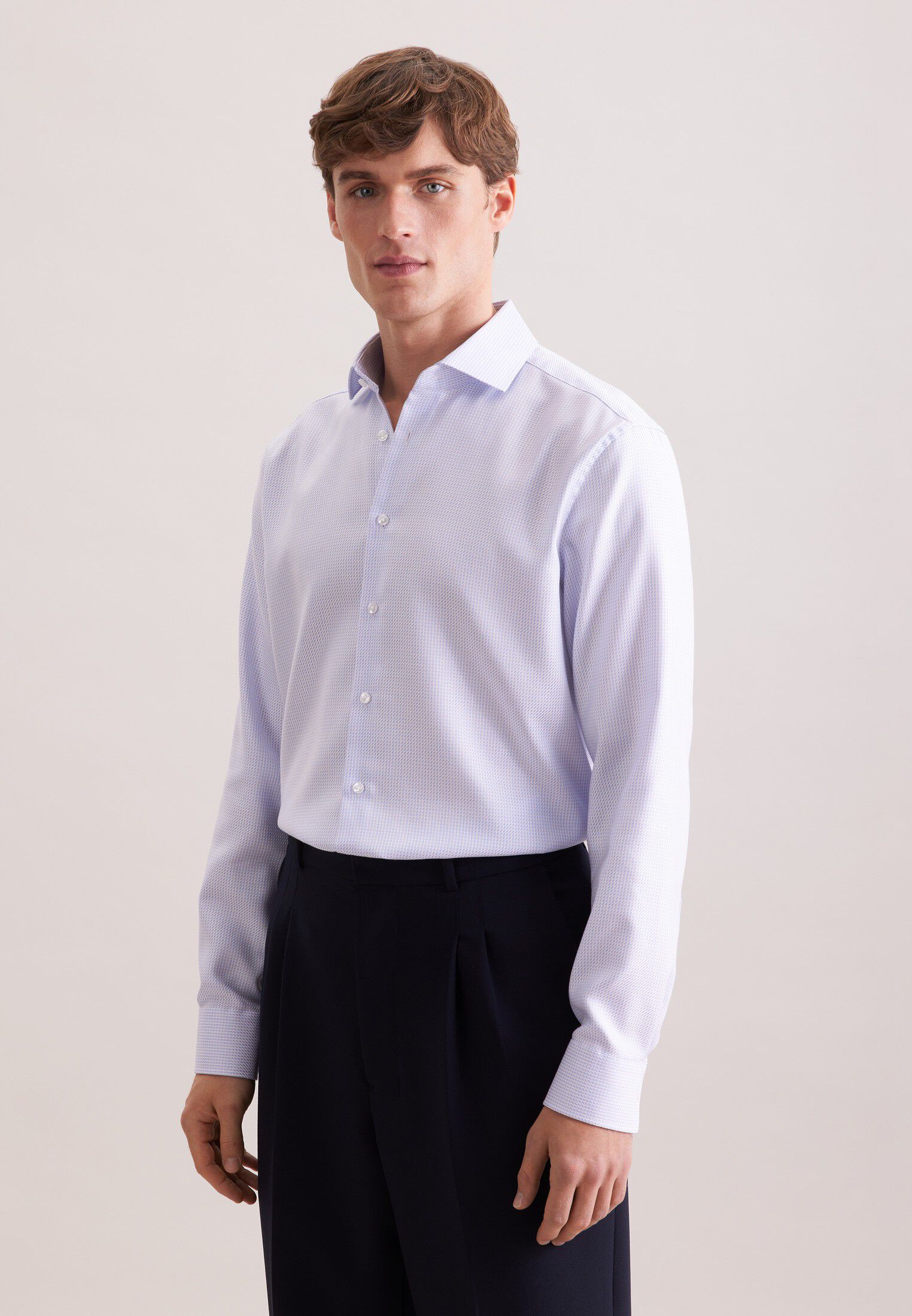 Business shirt Regular 1/1 Kent-Collar Structure