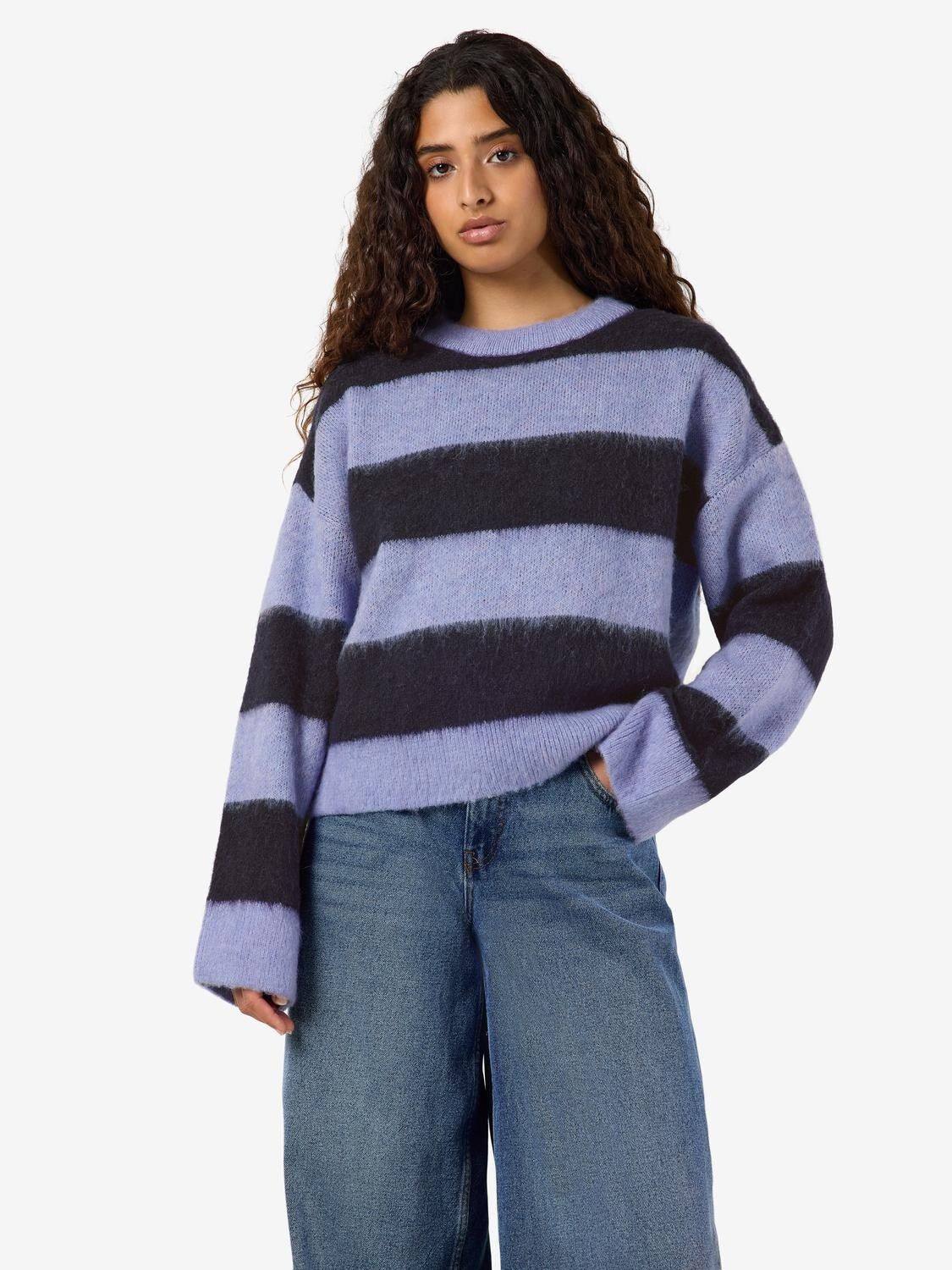 Nmsoff L/S O-Neck Knit Noos