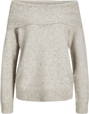 JXMINKA OFF SHOULDER KNIT