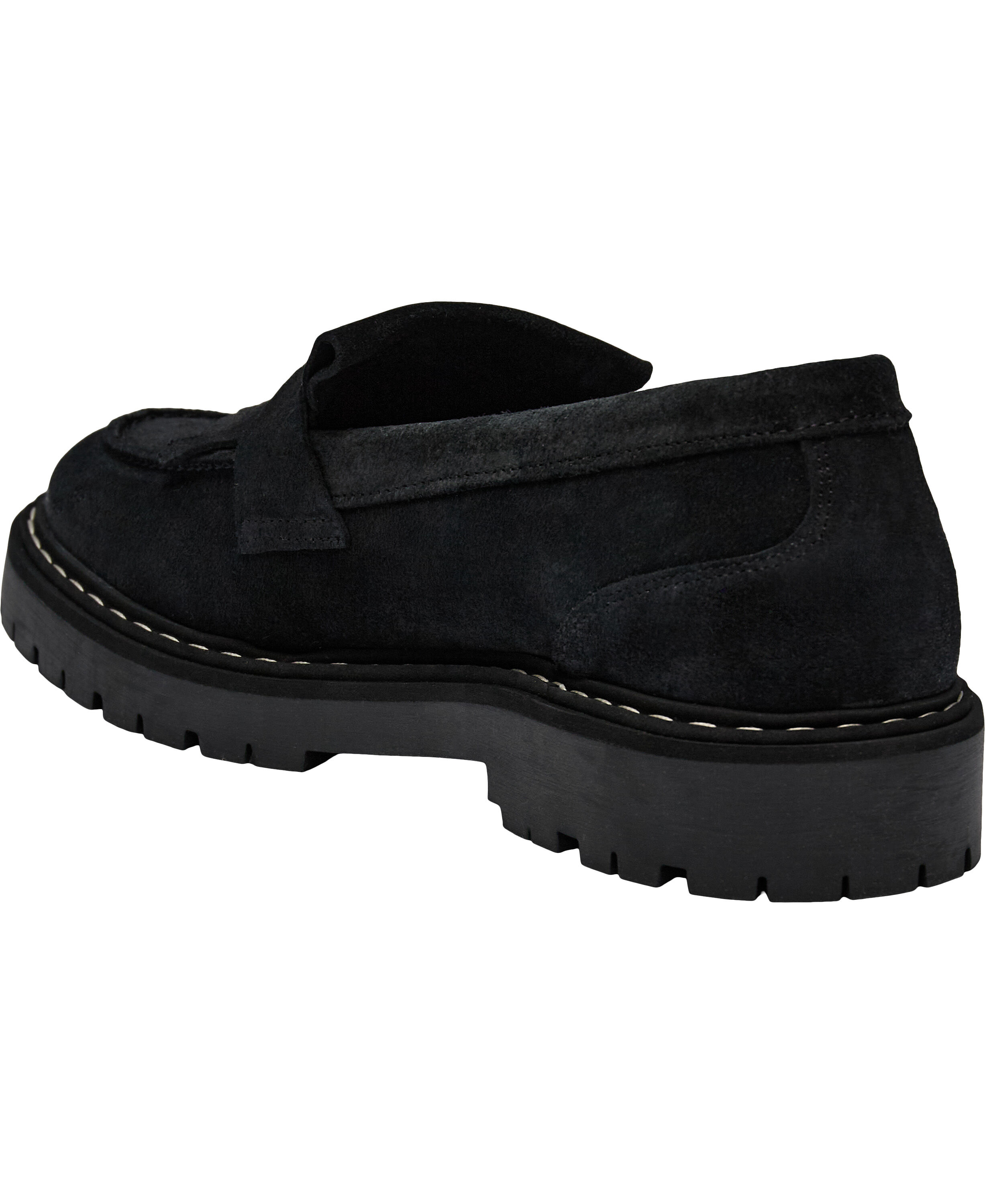 Skye Loafer - Black Suede