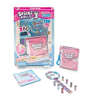 STICKI ROLLS STICKI BOOK