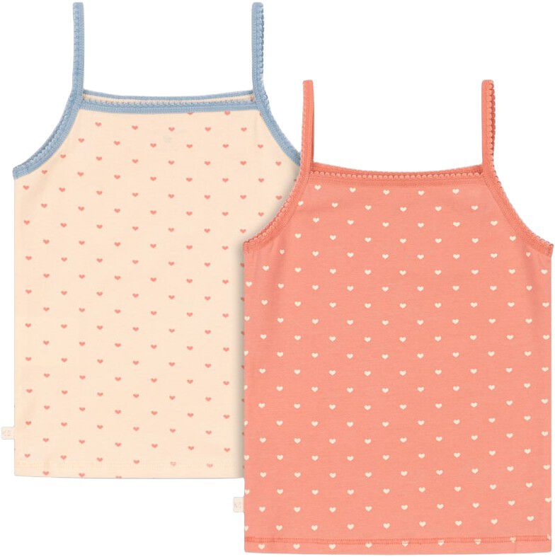 BASIC 2 PACK STRAP TOP GOTS
