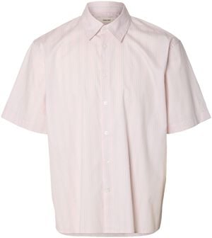 SLHRLXGEORGE DOBBY MIX SS SHIRT
