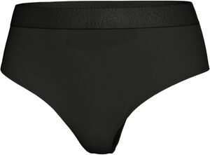 Thong with elastic waistband