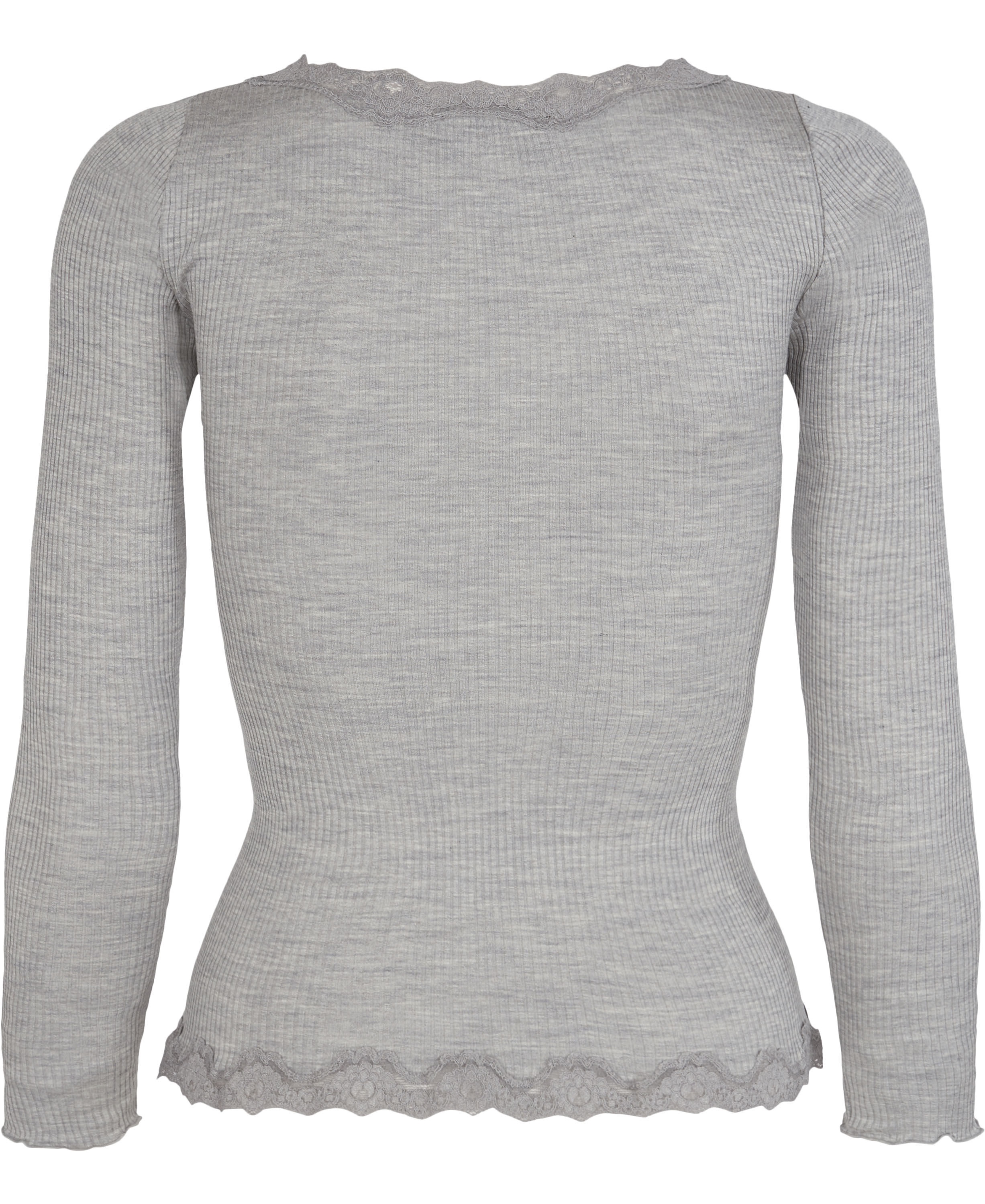 Silk cardigan regular ls w/rev vint