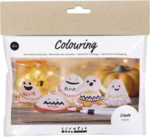 Mini DIY Kit Farvelægning, Spøgelser