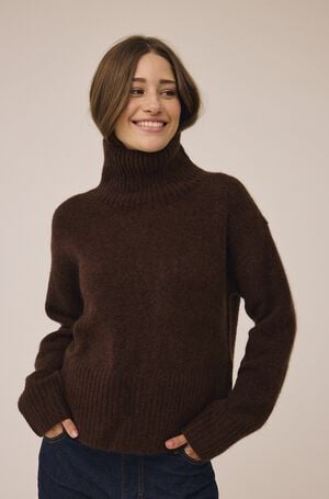 Mai 3 Highneck sweater - Mohairmix - RWS
