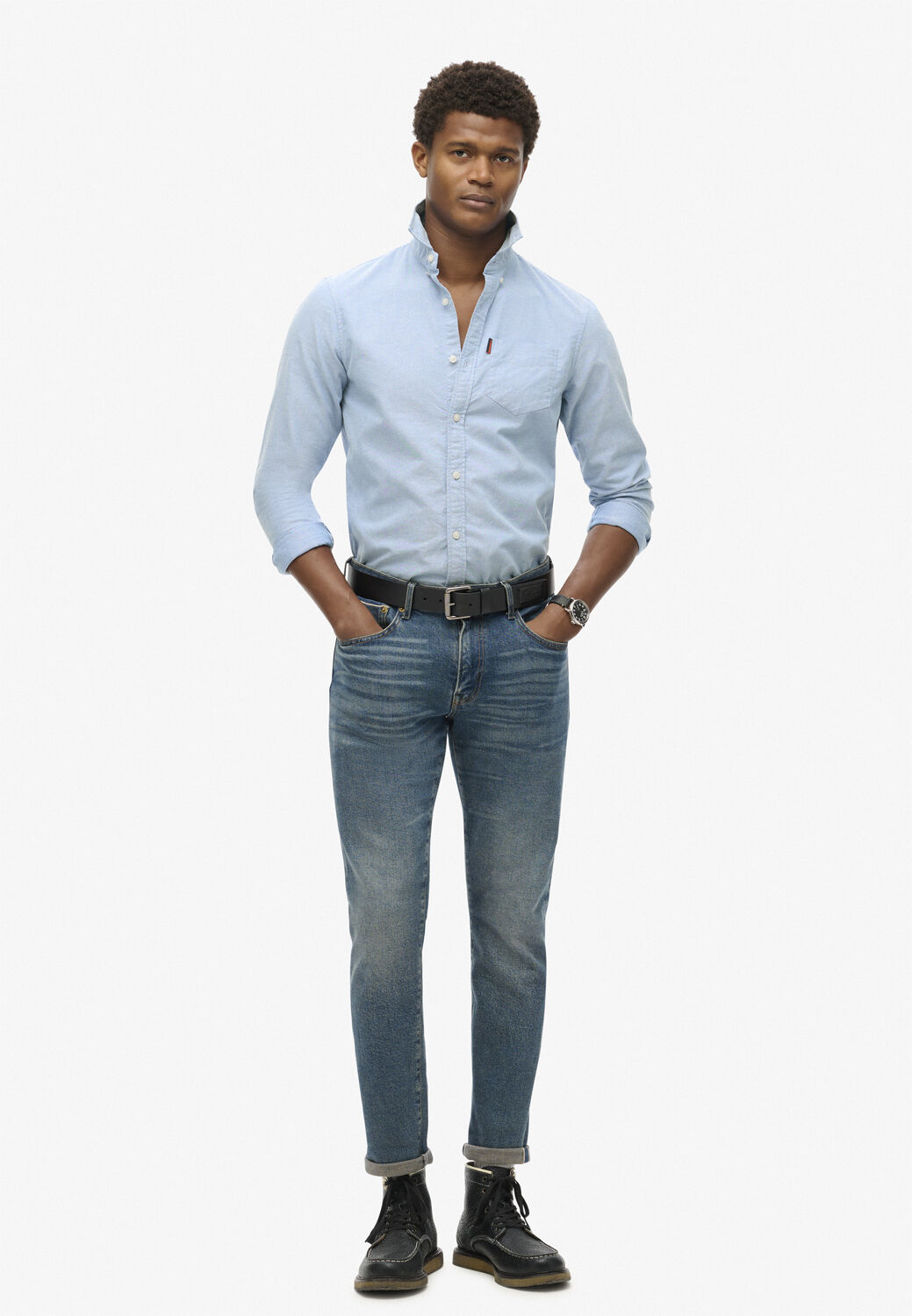 COTTON L/S OXFORD SHIRT