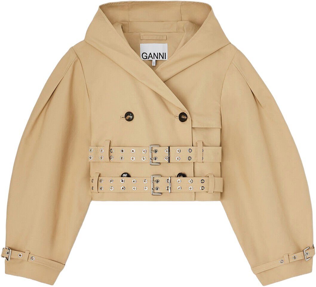 Double Cotton Hooded Jacket