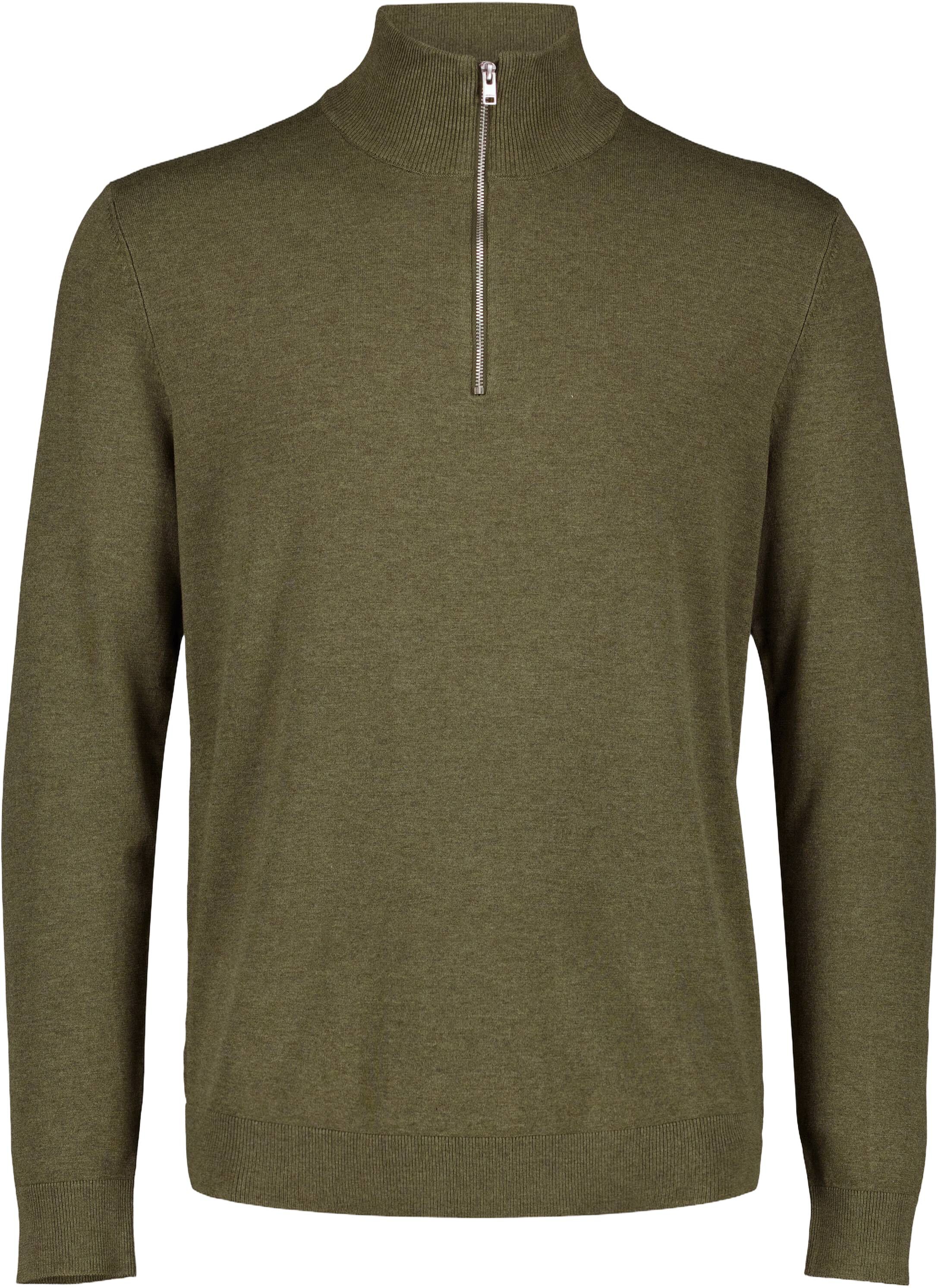 Soft viscose blend half zip