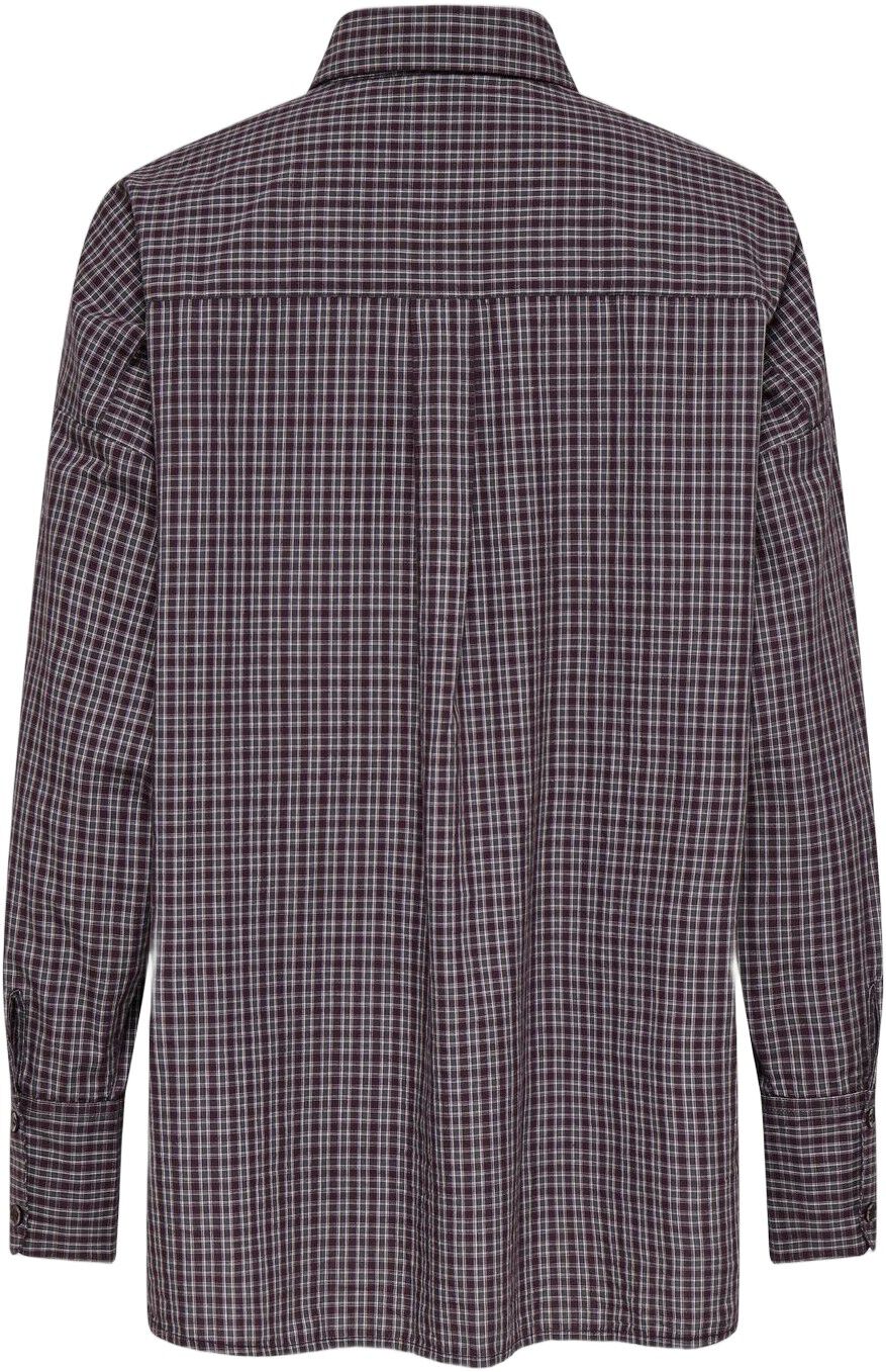 ONLFENNA L/S OVERSIZE CHECK SHIRT W