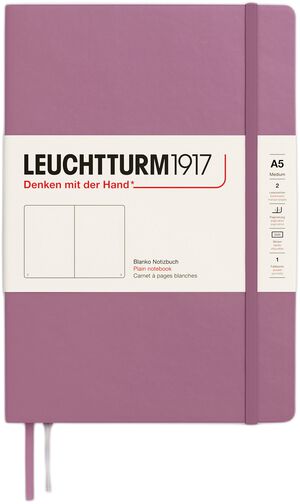 LT1917 Notebook A5 Blank Dusty Rose