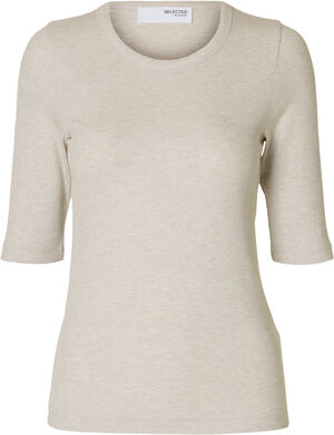 SLFDIANNA 2/4 O-NECK TOP