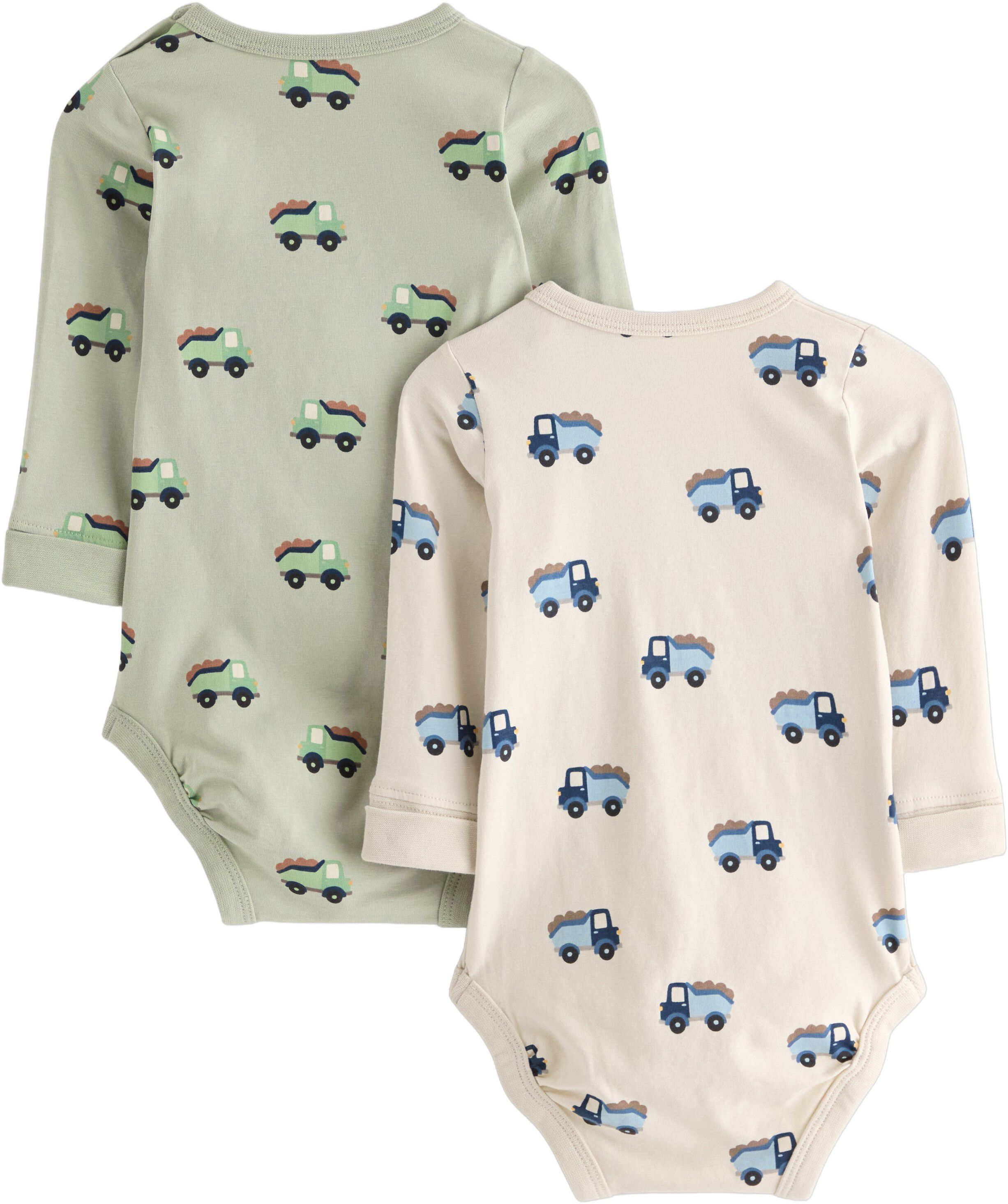 Lang&aelig;rmet body i bl&oslash;d bomuldsjersey