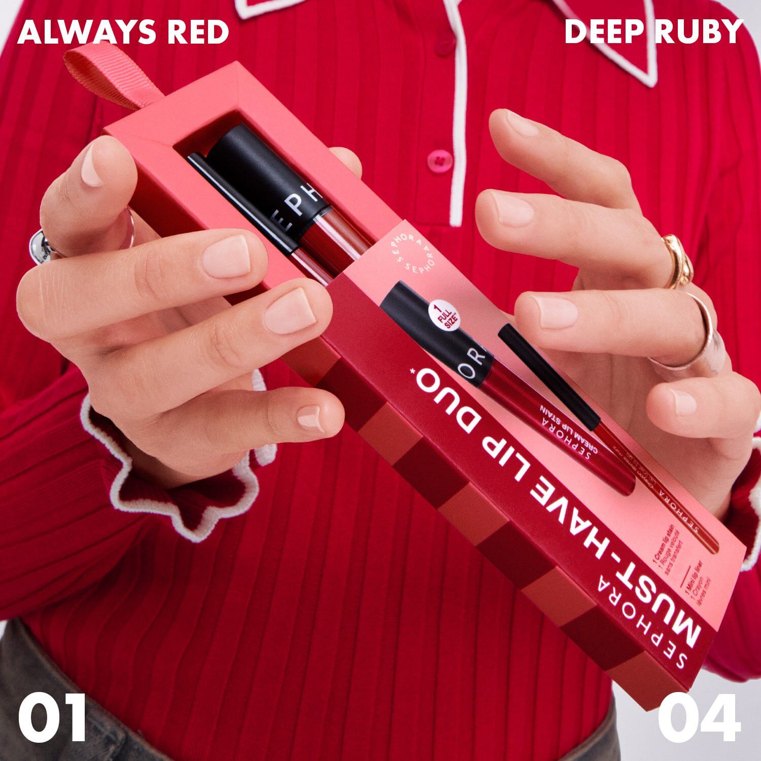 MUST-HAVE LIPS DUO - Den uundv&aelig;rlige l&aelig;beduo