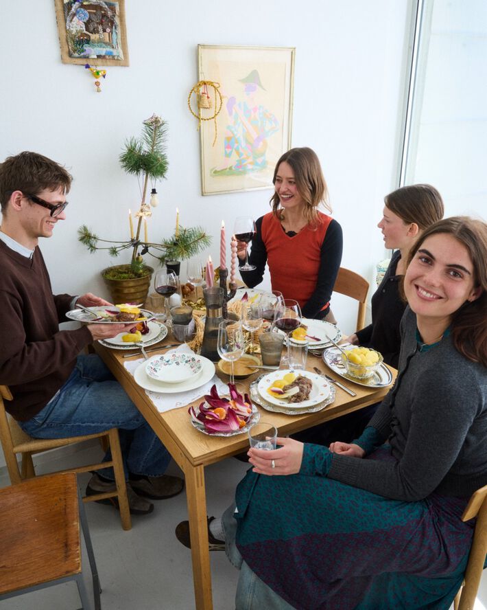 GC Cottage Skål Ø19 cm hvid m. deko