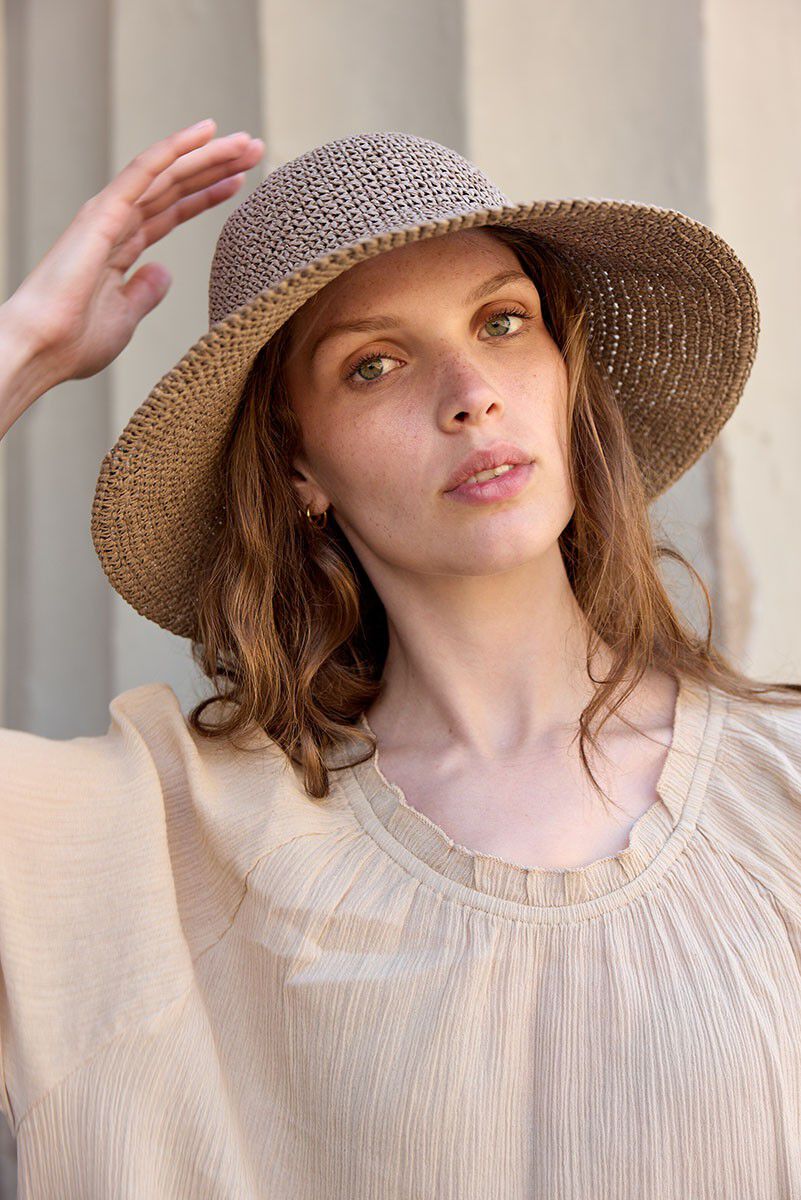 RAFFIA Hat Large Brim