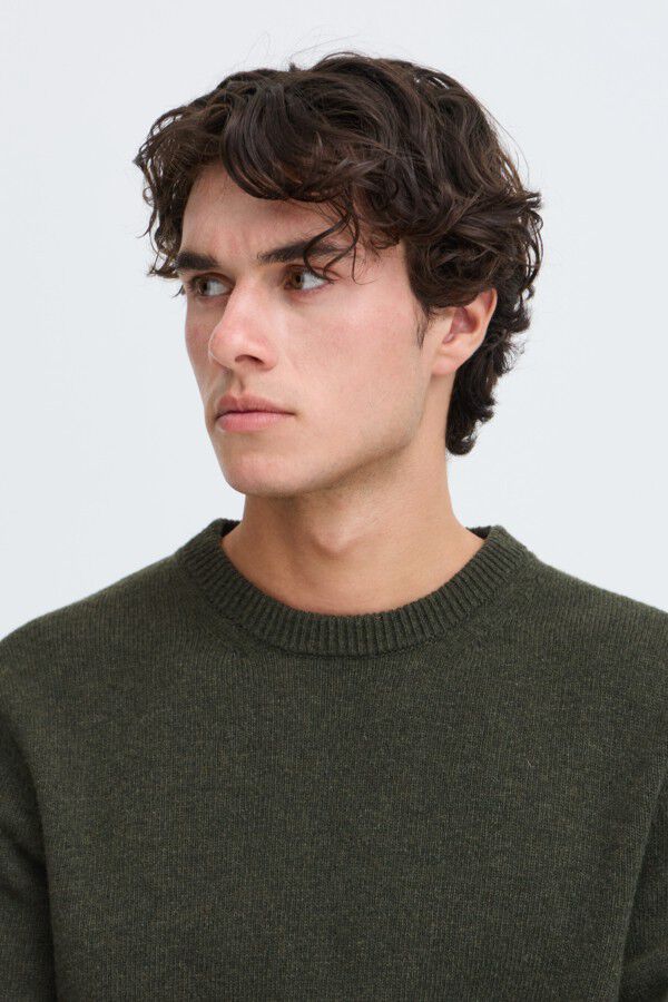 CFKARL LAMBSWOOL CREW NECK KNI