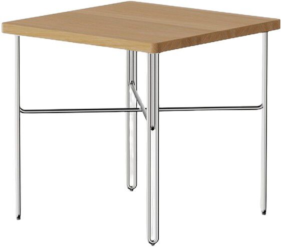 Inline Low table H400 x W400 x D400 - LEGS Stainless steel