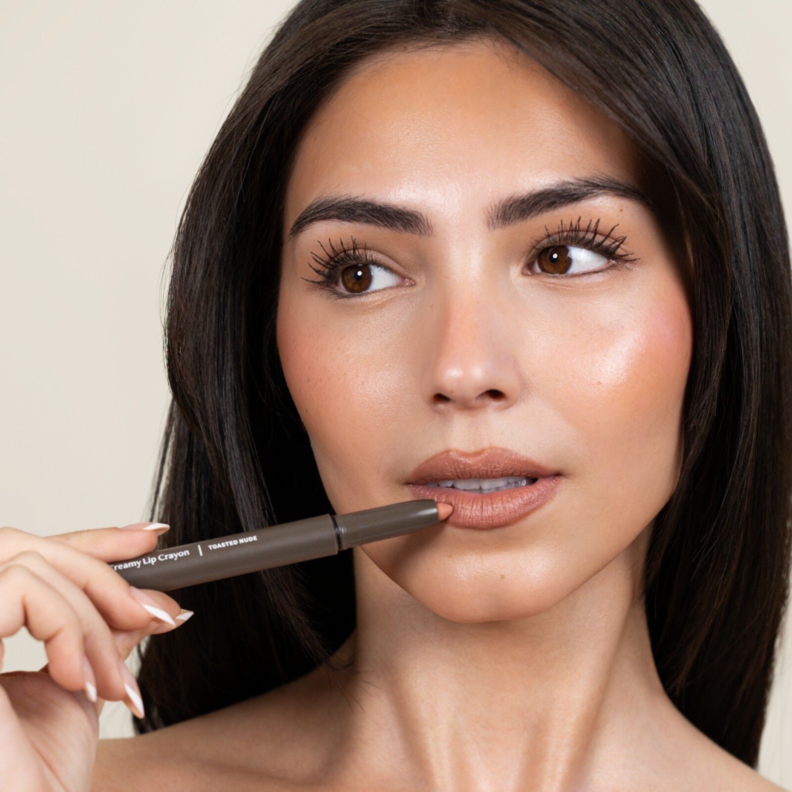 Creamy Lip Crayon - Toasted Nude