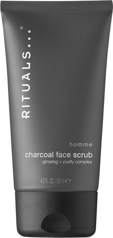 Homme Charcoal Face Scrub