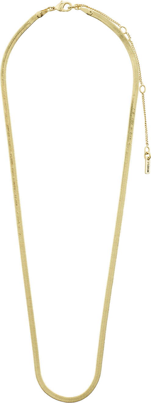 Halsk&aelig;de : Johanna : Guldbelagt