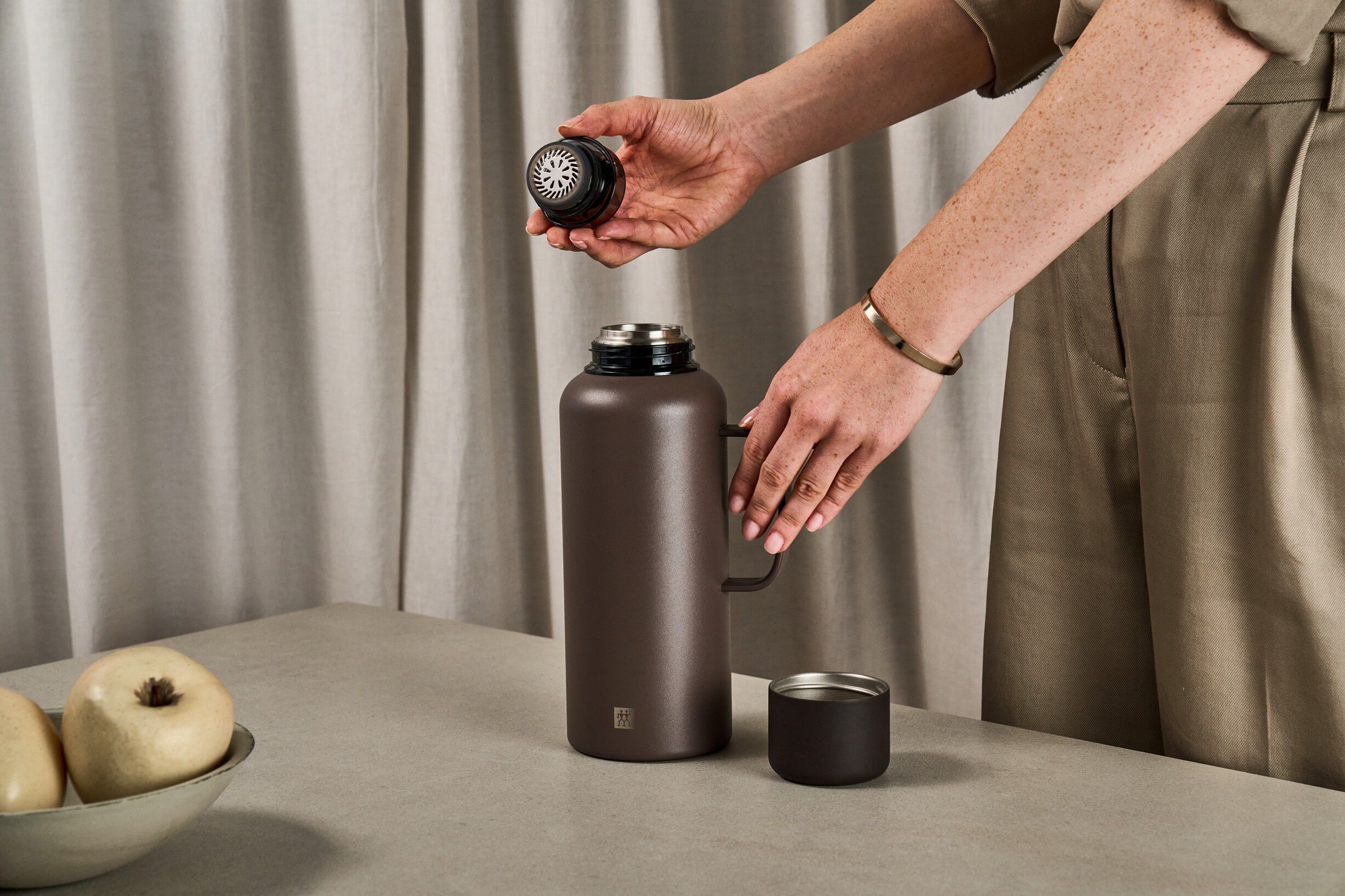Thermokrus 1,2 l, Rustfrit st&aring;l