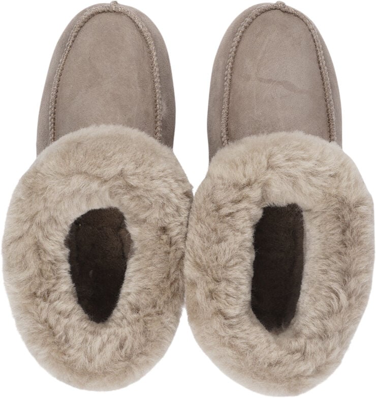 API - DOUBLE FACED SHEARLING HIGH SLIPPERS
