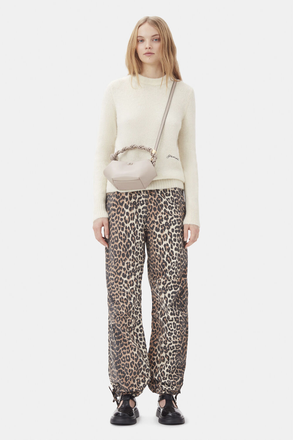 Washed Cotton Canvas Draw String Pa